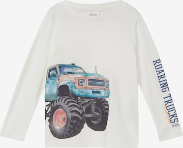 s.Oliver Shirt in White: front