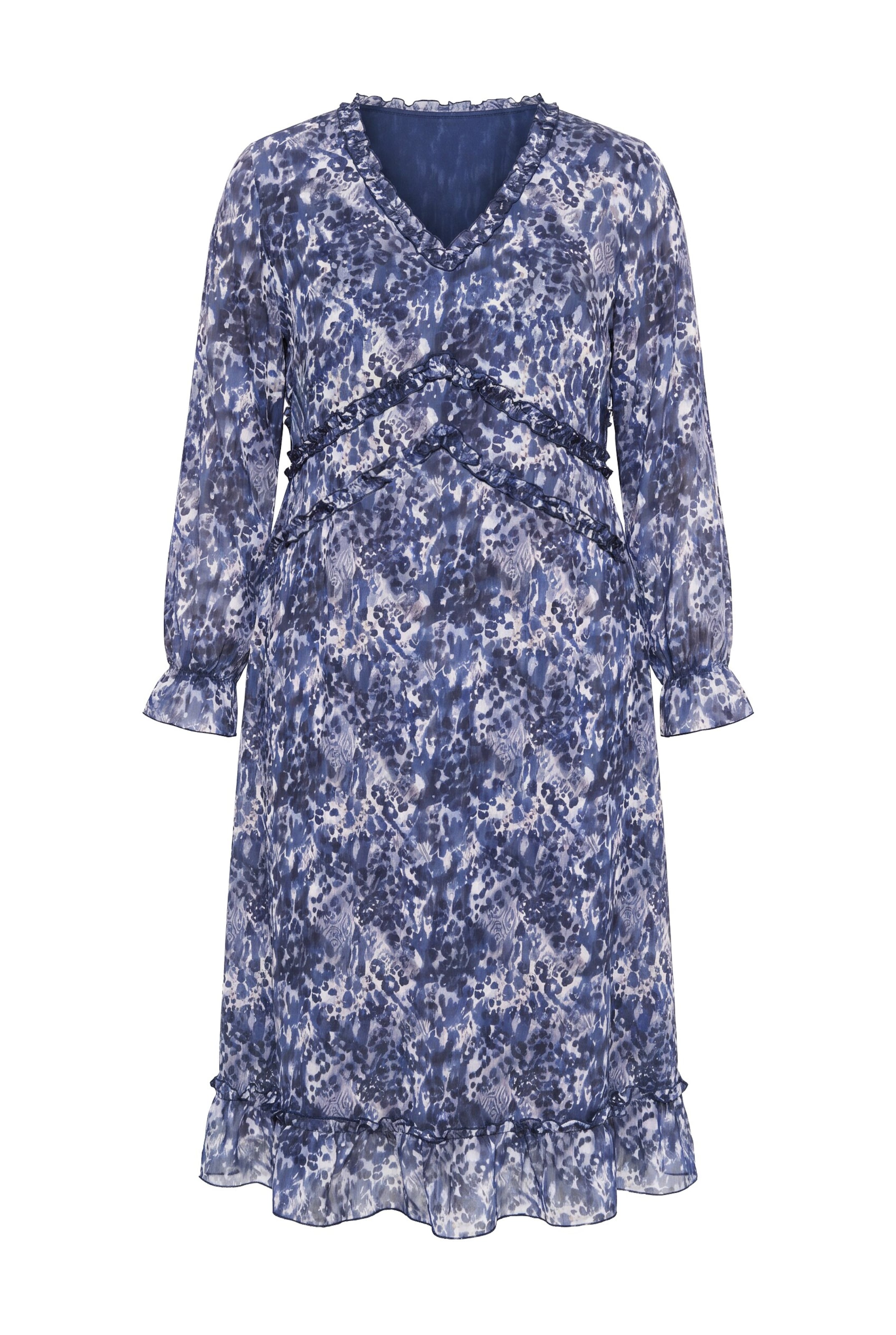 MIAMODA Kleid in Blau: Vorderseite