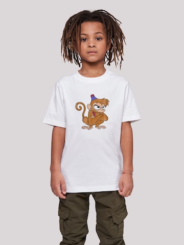 F4NT4STIC T-Shirt 'Disney Aladdin Classic Angry Abu' in Weiß: predná strana