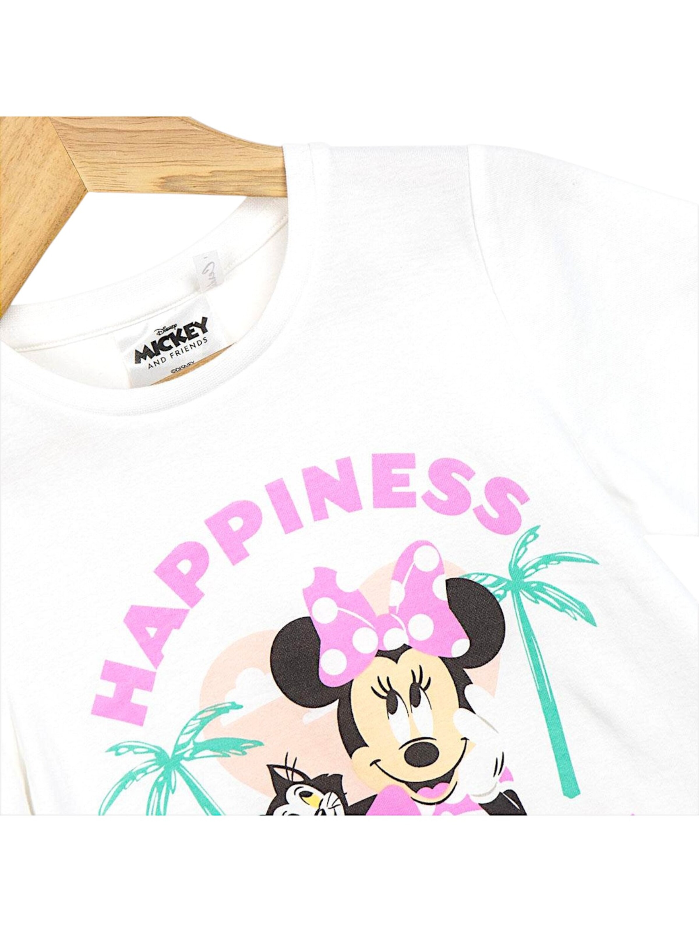 Disney Minnie Mouse Shirt 'Minnie Mouse'‌‌‌‌ in Weiß