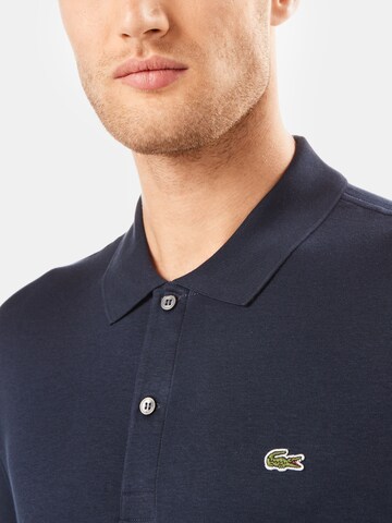 LACOSTE Regularny krój Koszulka w kolorze niebieski