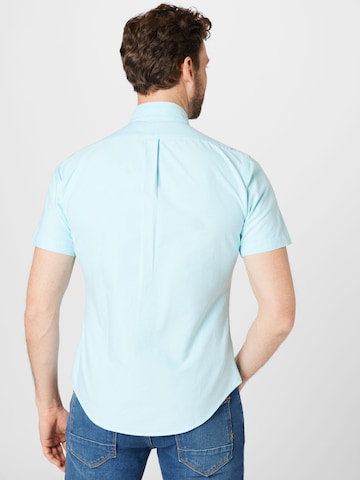 Coupe slim Chemise Polo Ralph Lauren en bleu