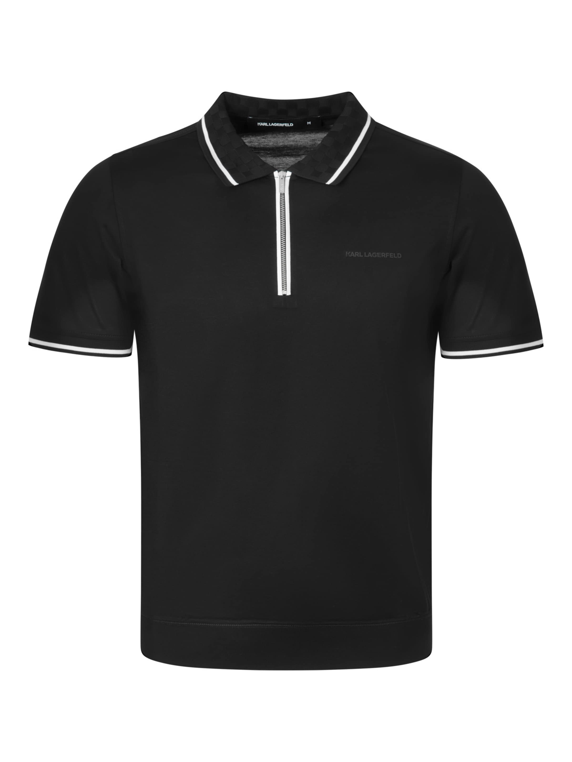 Karl Lagerfeld - Camisa em preto: frente