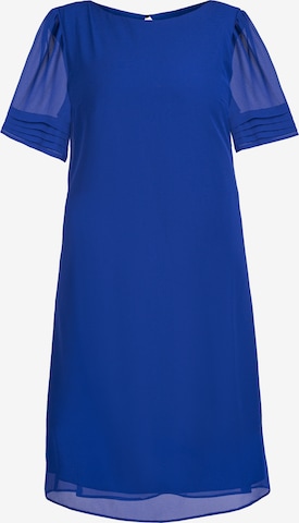 Robe de cocktail 'NILA' Karko en bleu : devant