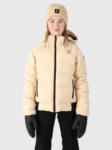 BRUNOTTI Athletic Jacket in Beige: front