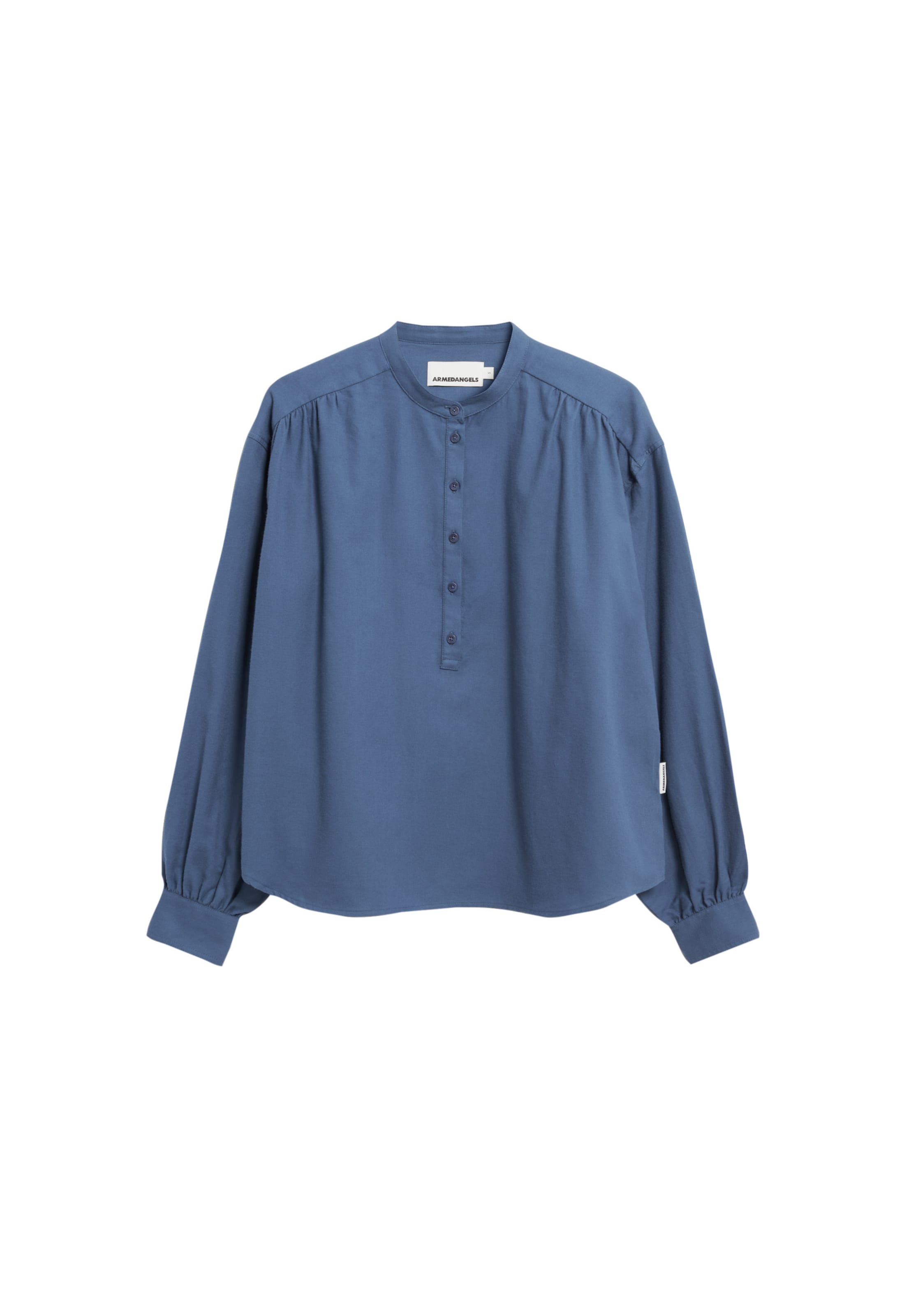 Chemisier ARMEDANGELS en bleu : devant
