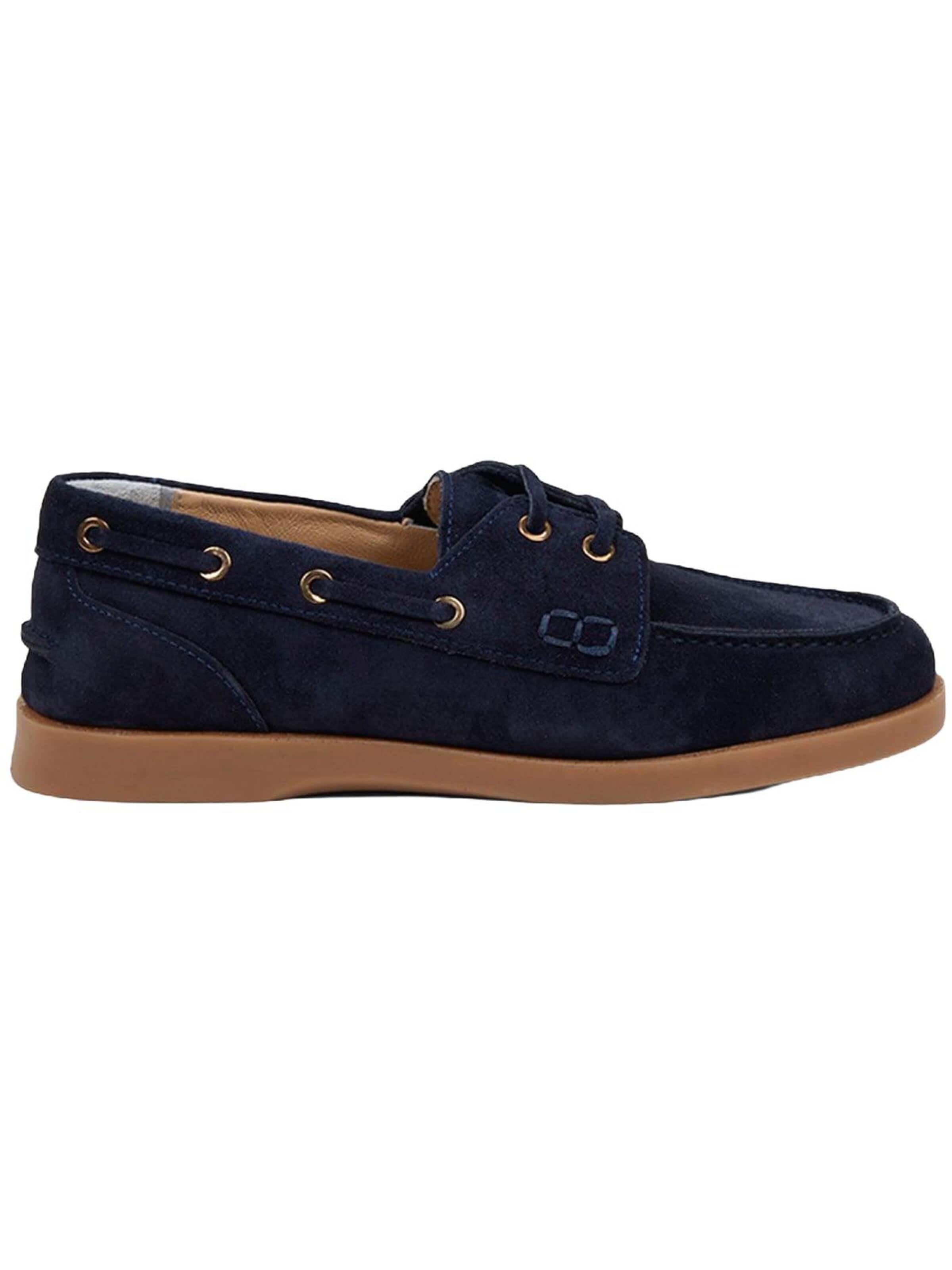 Desa - Mocasines 'Slipper' en azul: frente