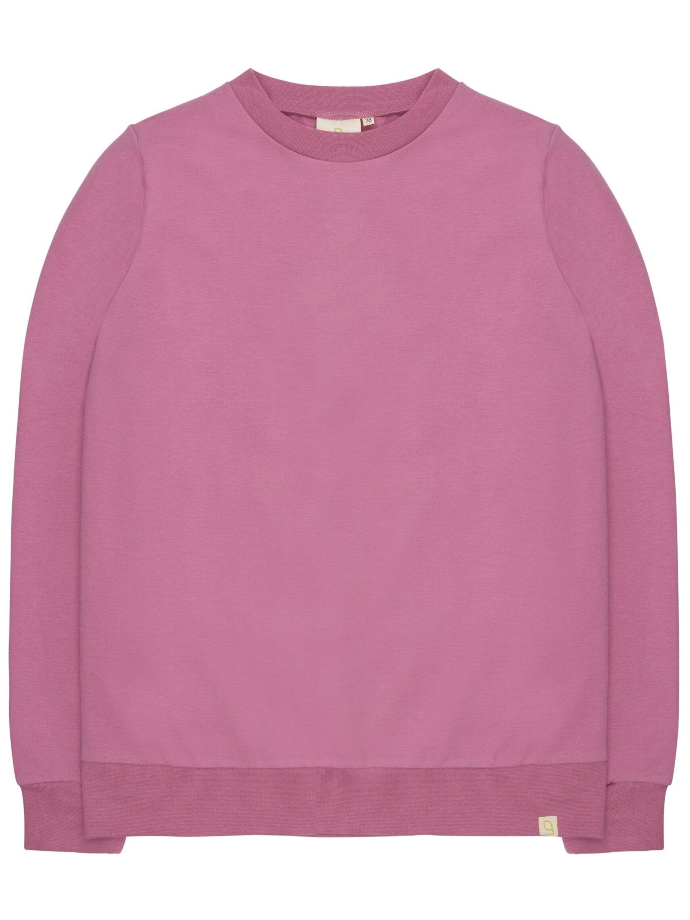 greenjama Sweatshirt in Purple: front