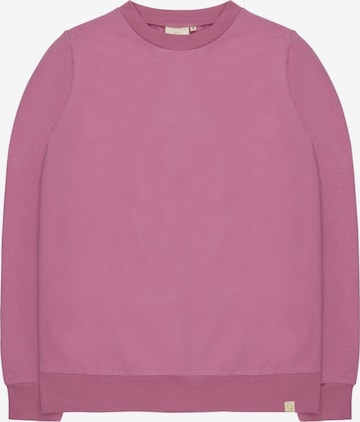 greenjama Sweatshirt in Purple: front