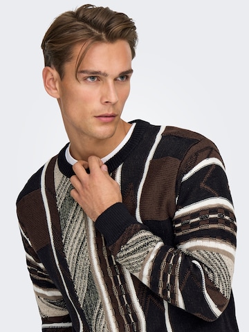 Pull-over 'ONSRISE' Only & Sons en noir