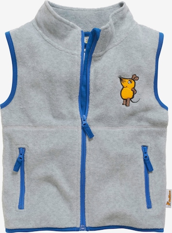 PLAYSHOES Vest 'DIE MAUS' in Grey: front