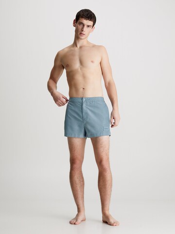 Calvin Klein Swimwear Board Shorts in Blue