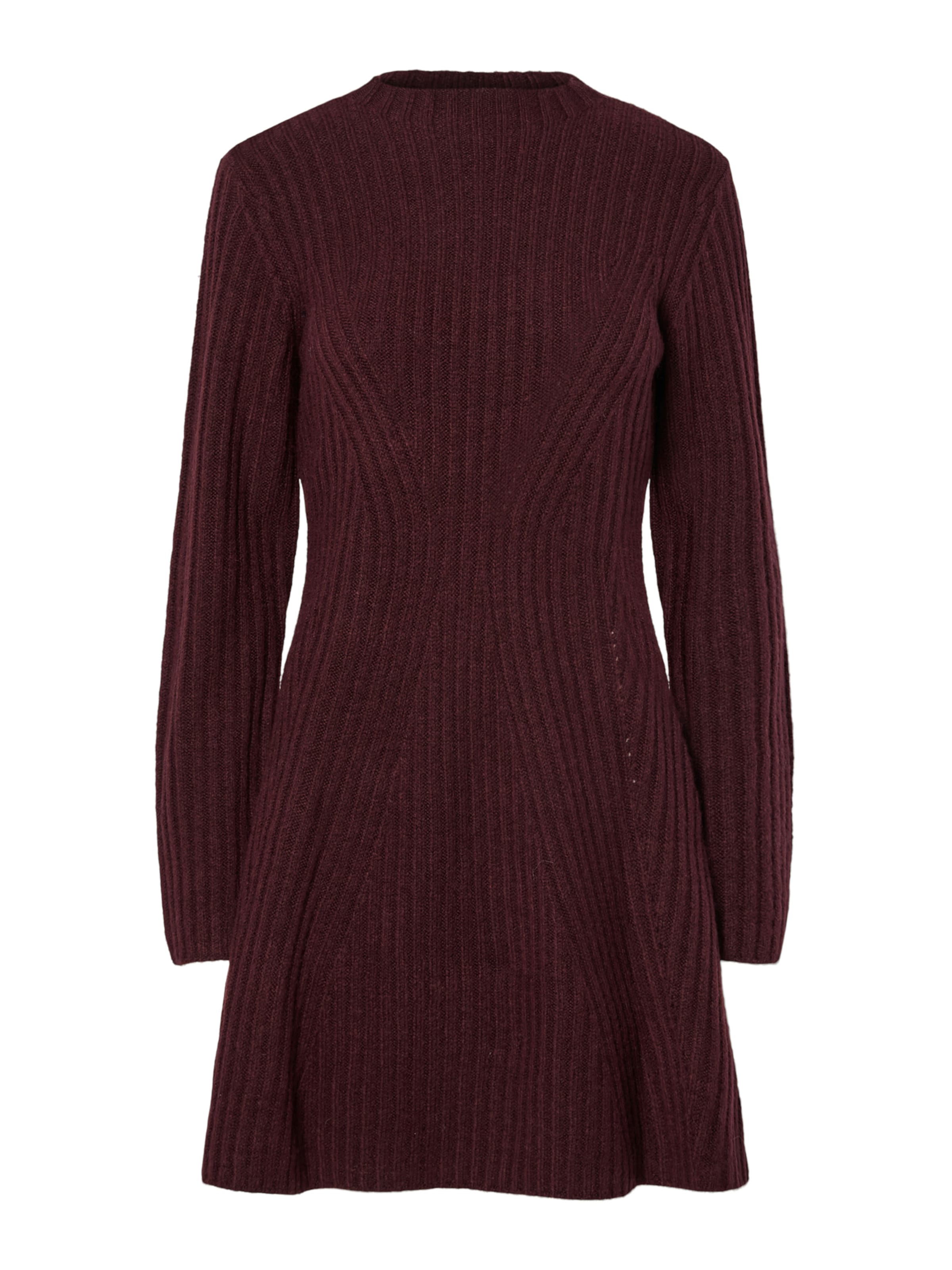 YAS - Vestido de malha 'YASDOLLY' em vermelho: frente