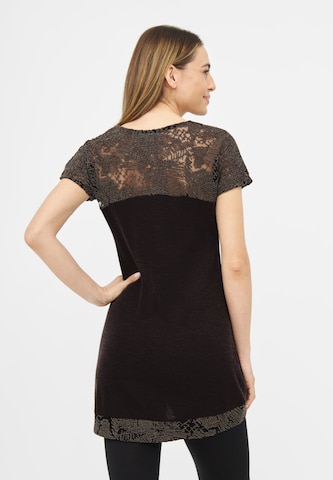 TOOche Shirt 'Brown Orchid' in Braun