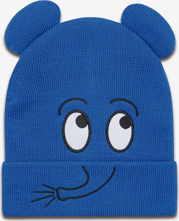 LOGOSHIRT Beanie 'Elefant - Mascot' in Blue