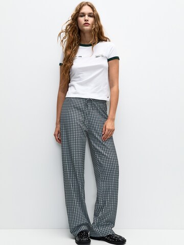 Pull&Bear Regular Pants in Grey