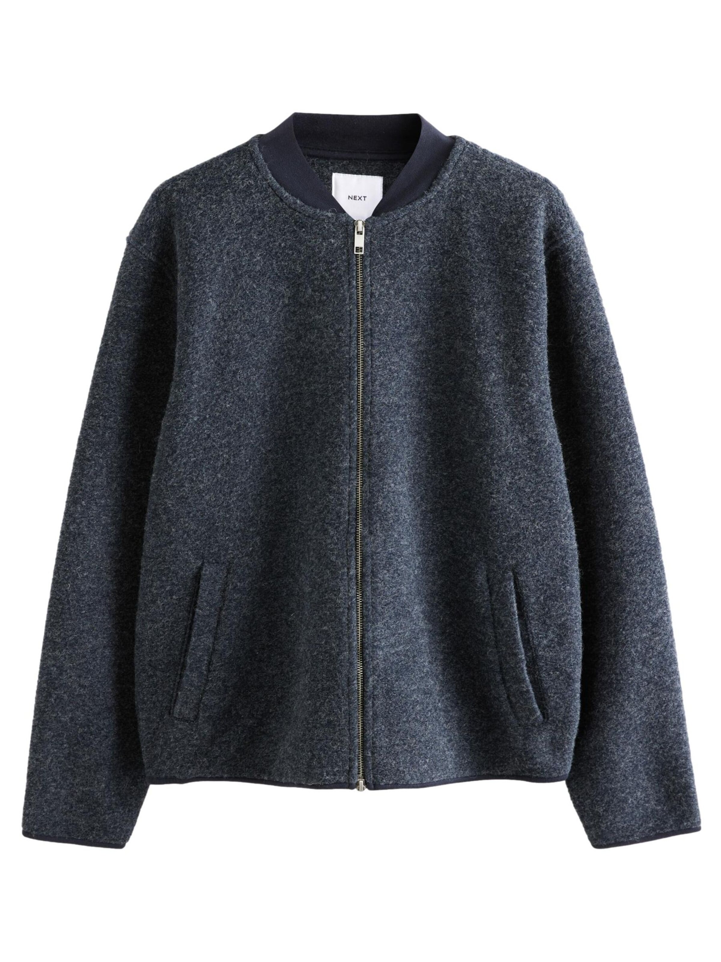 Next Tussenjas in Blauw: voorkant