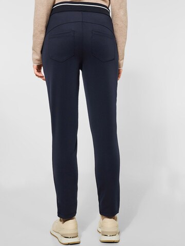 STREET ONE Regular Hose in Blau