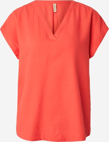 Soyaconcept Bluse 'Ina 51' in Orange: Vorderseite