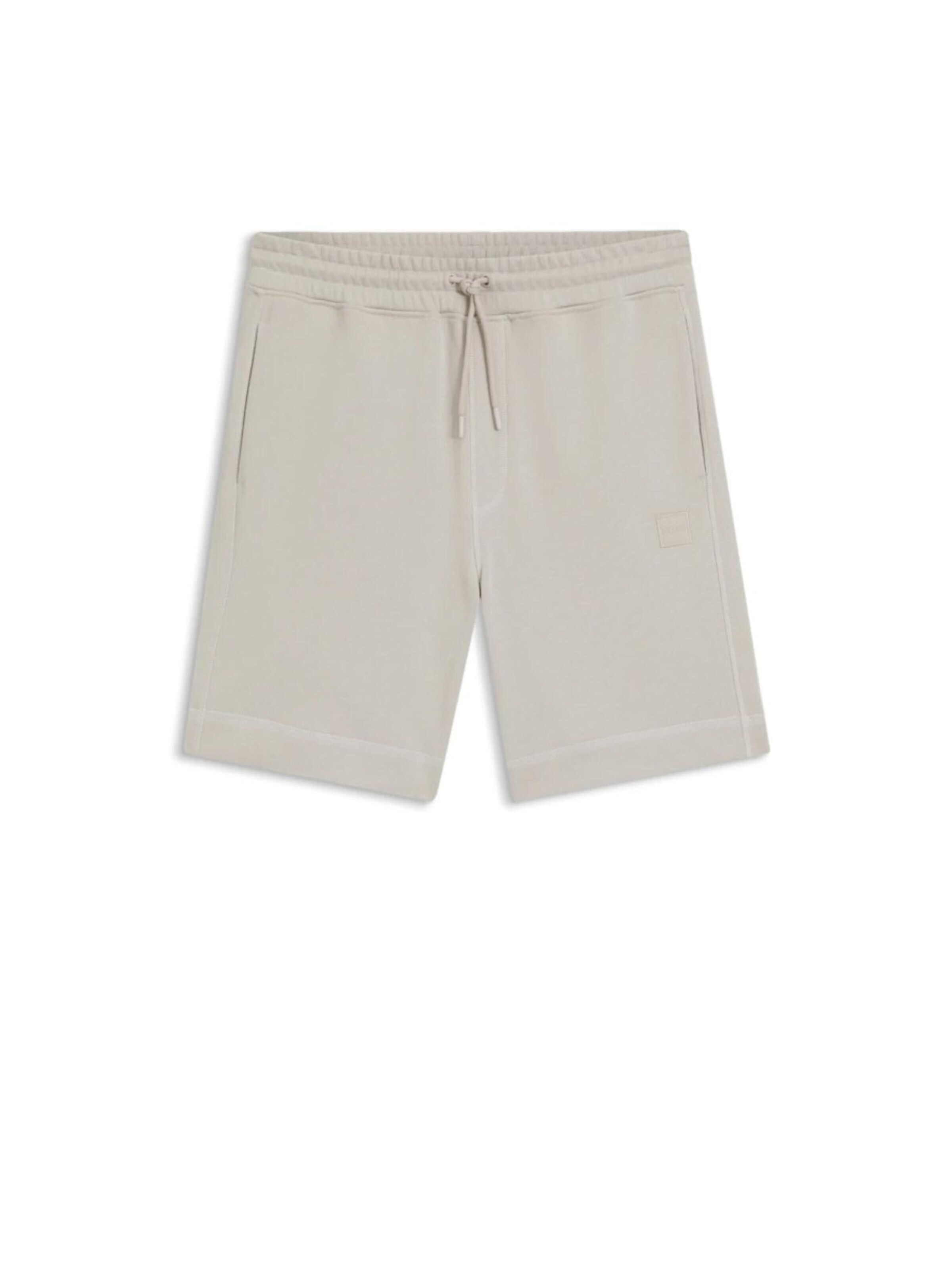 Regular Pantalon HUGO BOSS en beige : devant