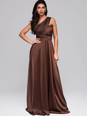 Ombre Abendkleid‌‌‌ in Braun