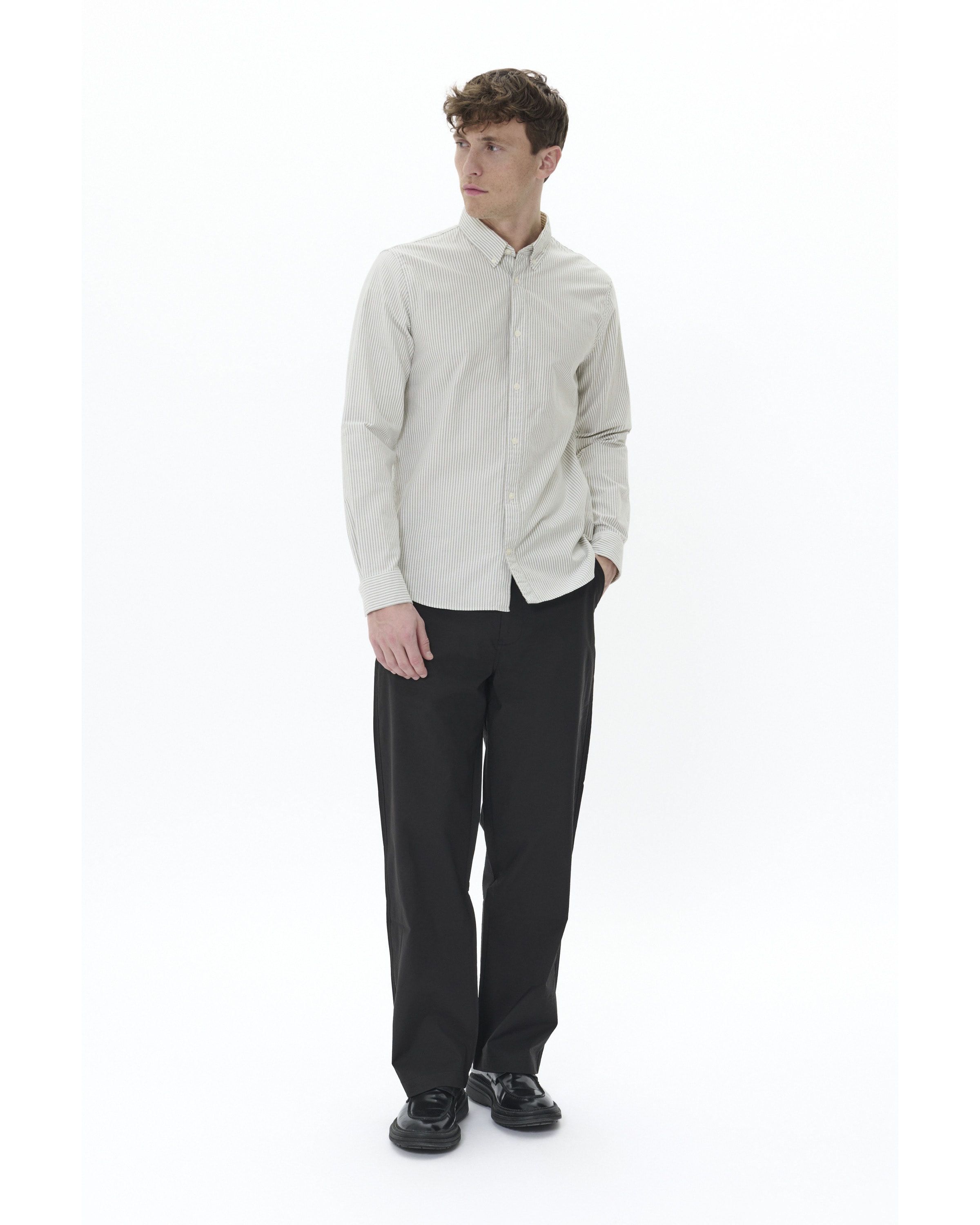 Coupe regular Chemise 'Trostol' Matinique en vert