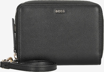 HUGO BOSS Portemonnaie 'Alyce' in Schwarz: Vorderseite