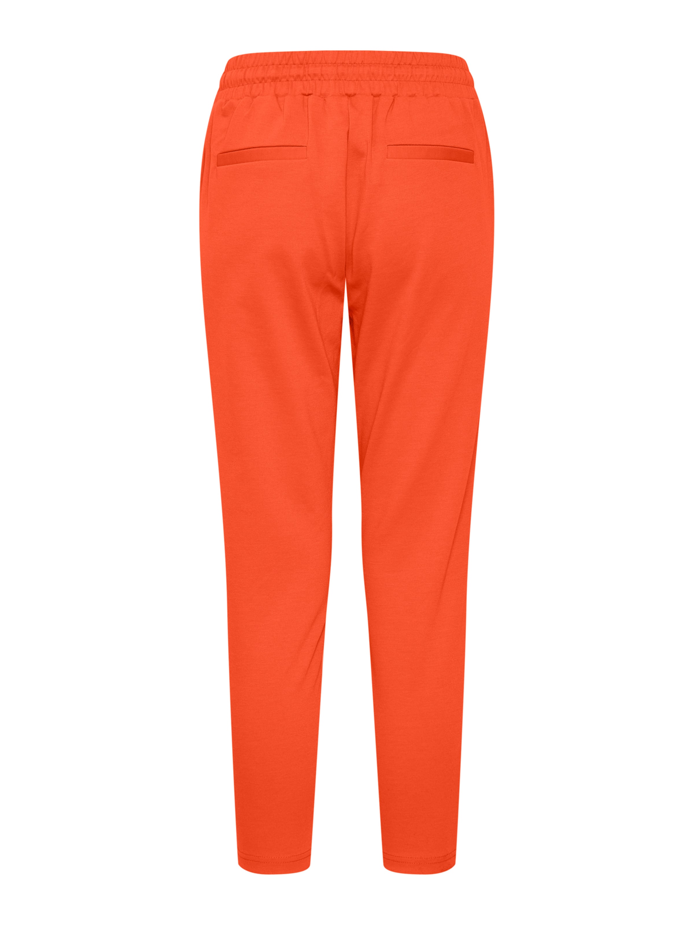 ICHI Zúžený strih Plisované nohavice 'IHKATE' - Červená