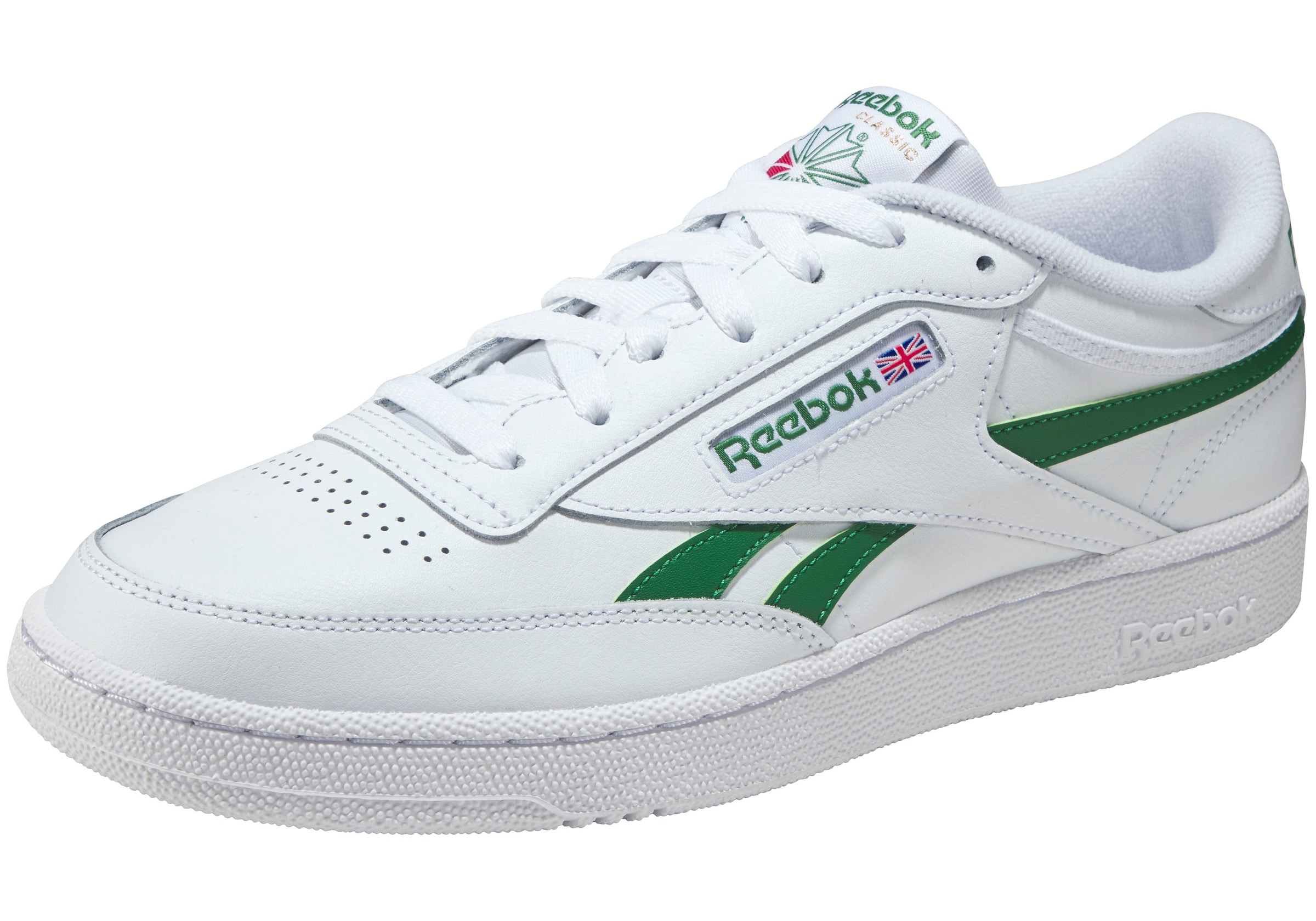 Reebok - Sapatilhas baixas 'Club C Revenge' em branco: frente