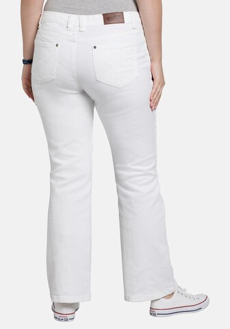 Bootcut Jeans di SHEEGO in bianco