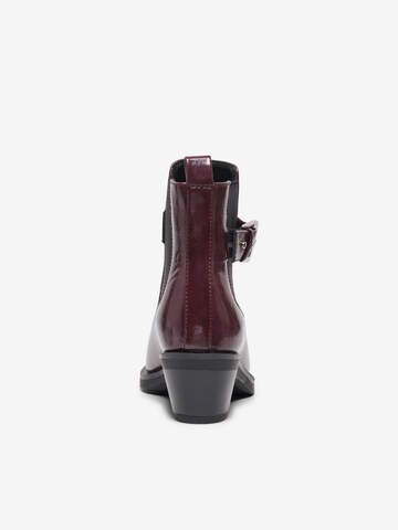 ONLY - Botas Chelsea 'ONLAmie-1' en rojo