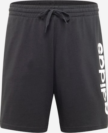 ADIDAS SPORTSWEAR Regular Sportshorts 'Aeroready Essentials Linear Logo' in Schwarz: predná strana