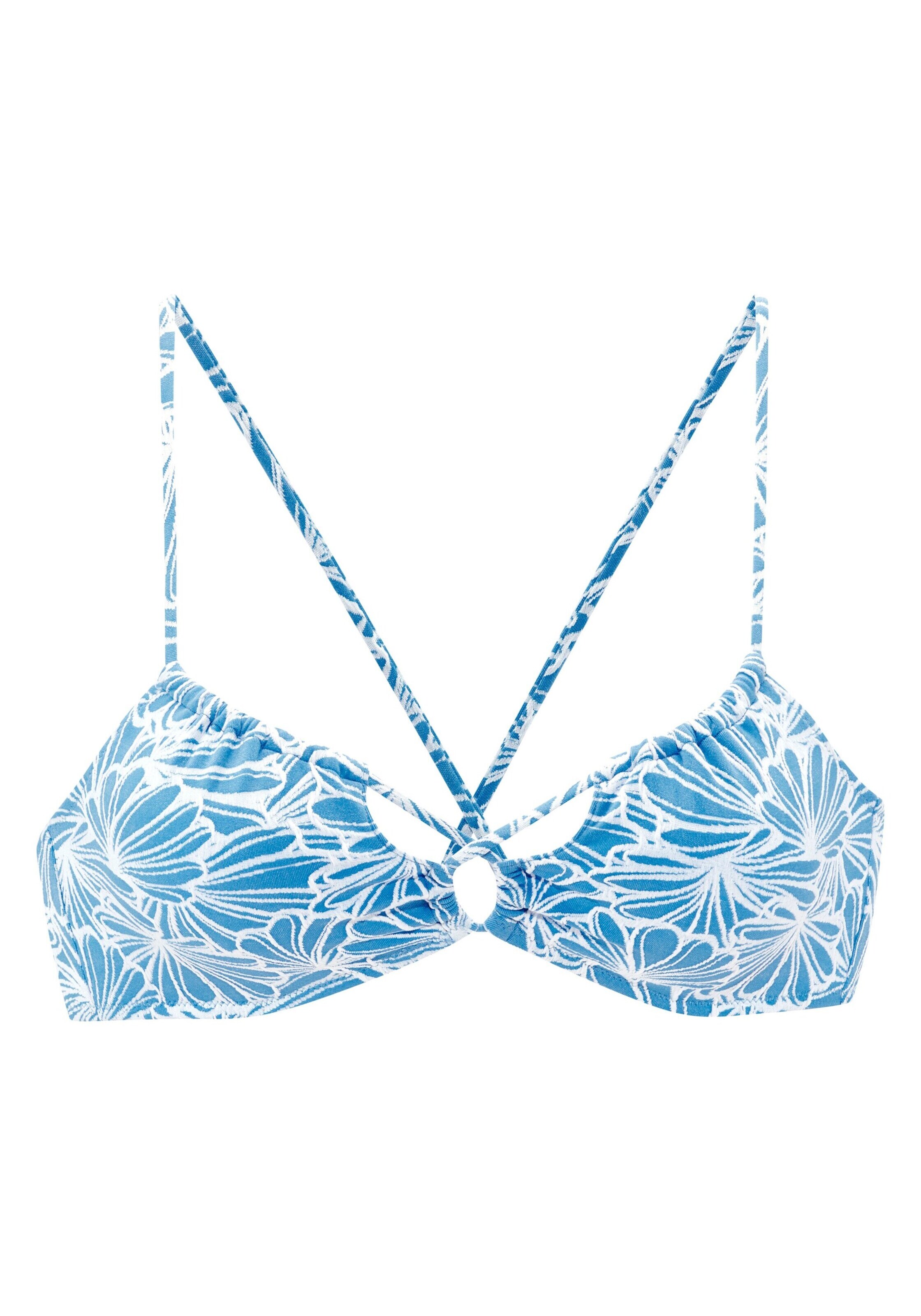 VENICE BEACH Bikinitop in Blauw: voorkant