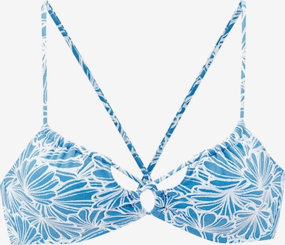 VENICE BEACH Top de bikini en 70/C/D en azul claro / blanco, Vista del producto
