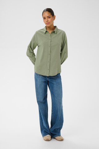 Kaffe Blus 'KAnaya' i grön