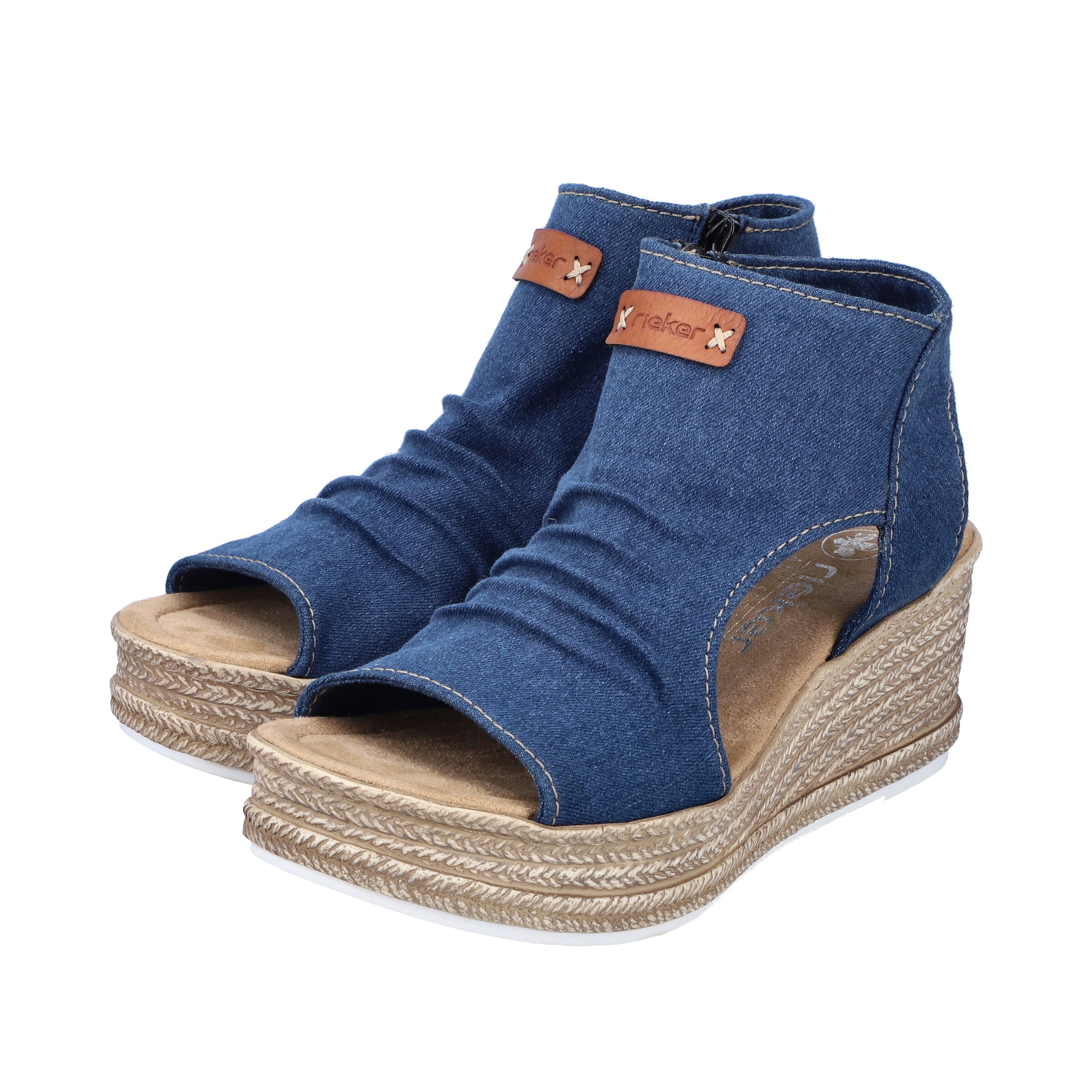 Sandales Rieker en bleu