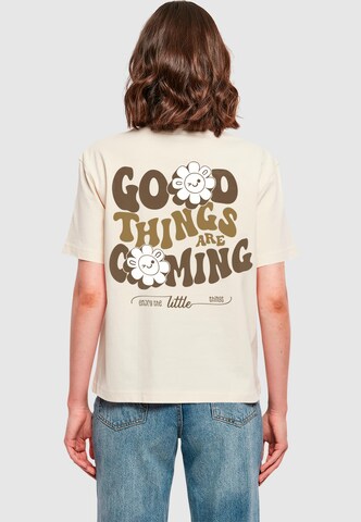 Cloud5ive Shirt 'Good Things' in Beige: front