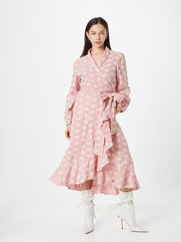 Line of Oslo Kleid in Pink