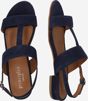 Dorothy Perkins Strap Sandals 'Bronya' in Blue