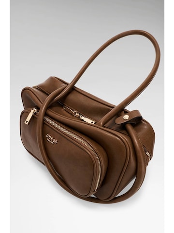 GUESS Shoulder Bag 'Bronna' in Brown
