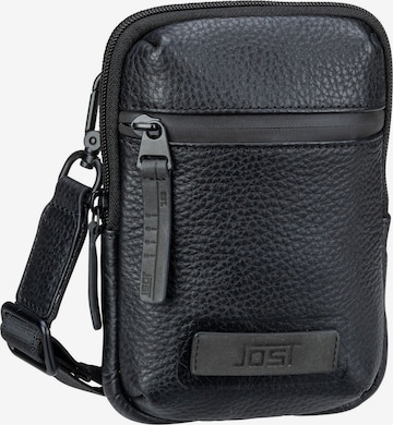 JOST Crossbody Bag 'Stockholm' in Black: front