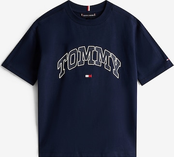 T-Shirt TOMMY HILFIGER en bleu : devant