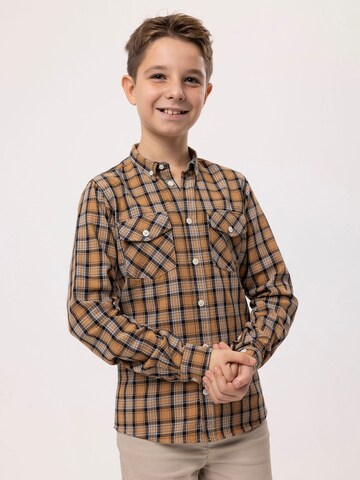 By Diess Collection Regular fit Πουκάμισο σε καφέ