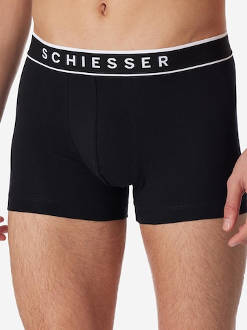 SCHIESSER Boxer shorts in Black