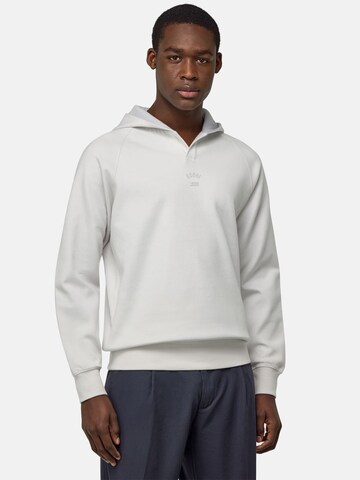 Boggi Milano Sweatshirt in White: front