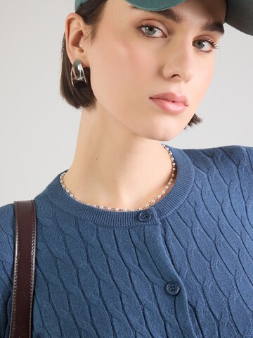 VERO MODA Πλεκτή ζακέτα 'VMFantastic' σε μπλε