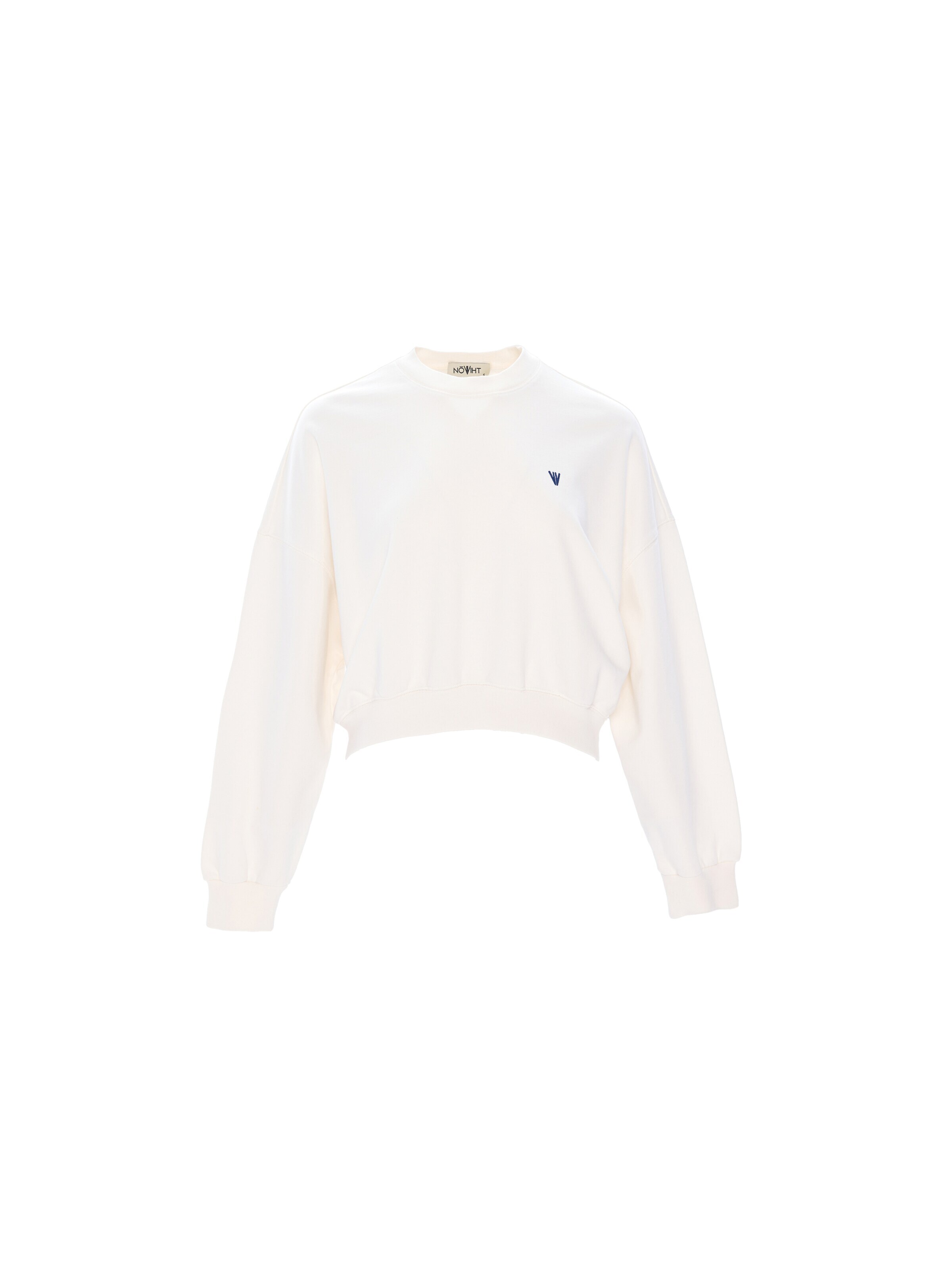 NOWIHT Sweatshirt 'Eulalie' in Wit: voorkant