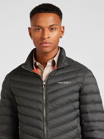 ARMANI EXCHANGE Zimní bunda – hnědá