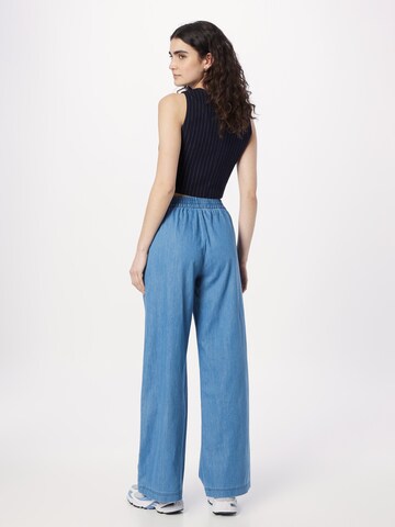 minimum Široke hlačnice Kavbojke 'IDAS' | modra barva