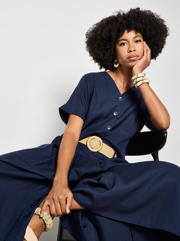 Flared Pantaloni di Apricot in blu